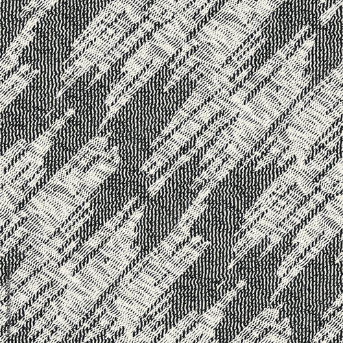 Monochrome Moiré Effect Textured Diagonal Striped Pattern
