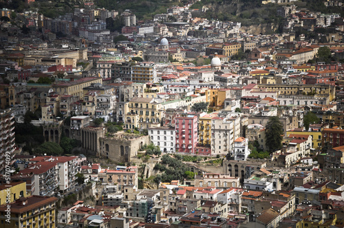 Fototapeta Naklejka Na Ścianę i Meble -  Panoramica sobre Napoles, Italia