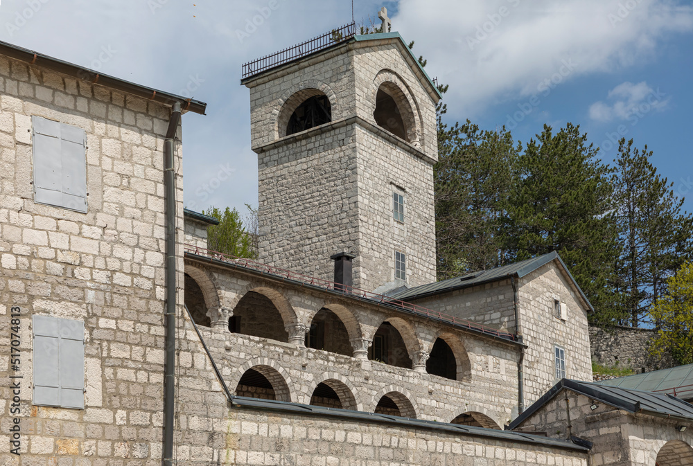 Monastry in the important christian town of Cetinje