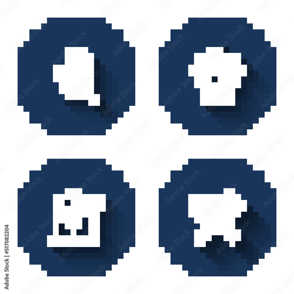 Obraz premium Set line Oven glove, Cooking pot on fire, Electric kettle and Spatula with long shadow. Blue circle button. Vector