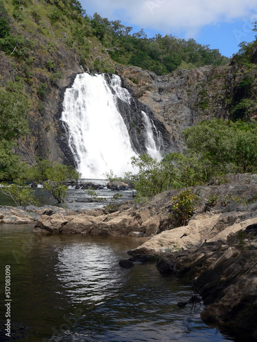 Bloomfield Falls water at Cape Tribulation in Far North Queensland, Australia