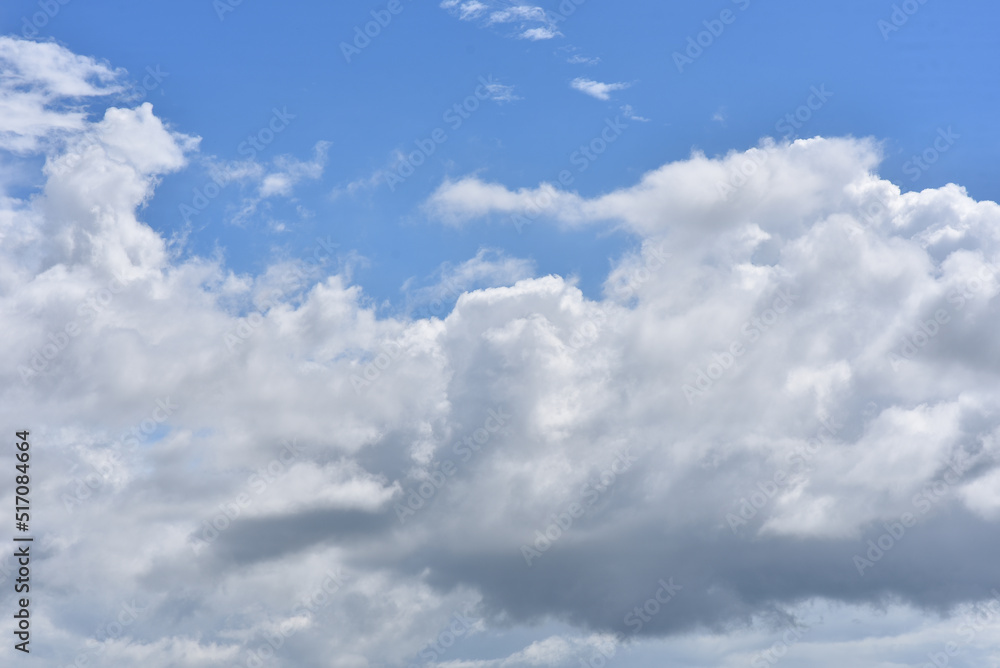 Beautiful sky. Cumulonimbus cloud and cirrus cloud Beautiful sky. Cumulonimbus cloud and cirrus cloud