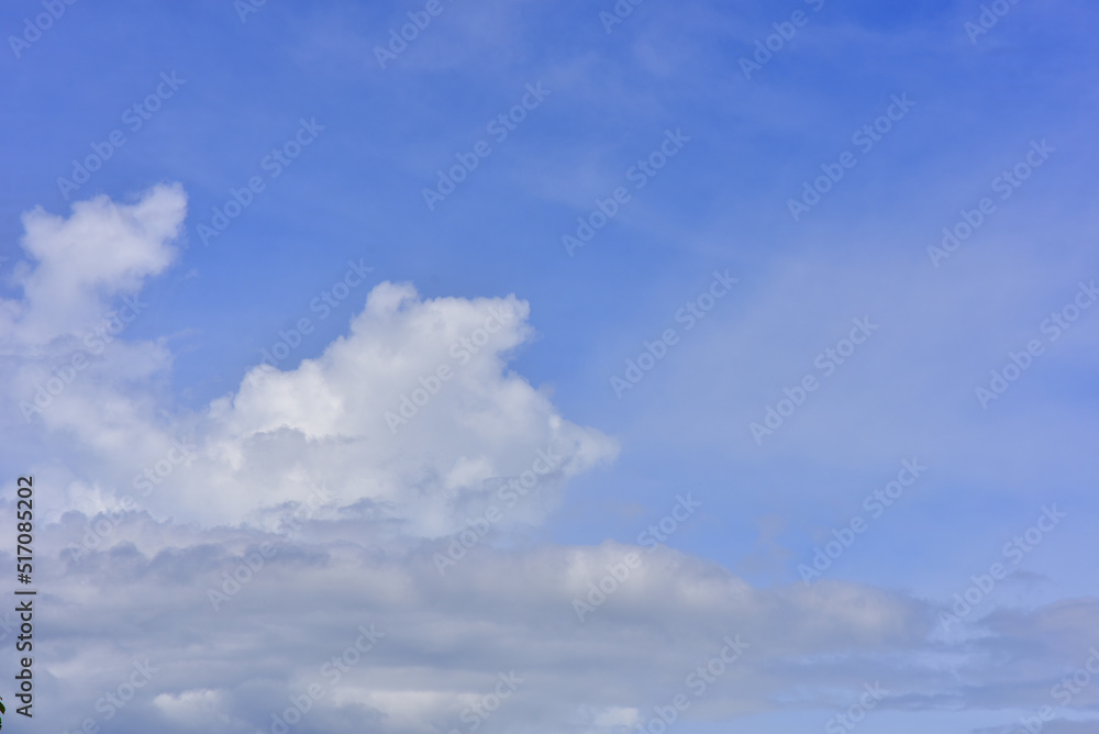 Beautiful sky. Cumulonimbus cloud and cirrus cloud Beautiful sky. Cumulonimbus cloud and cirrus cloud