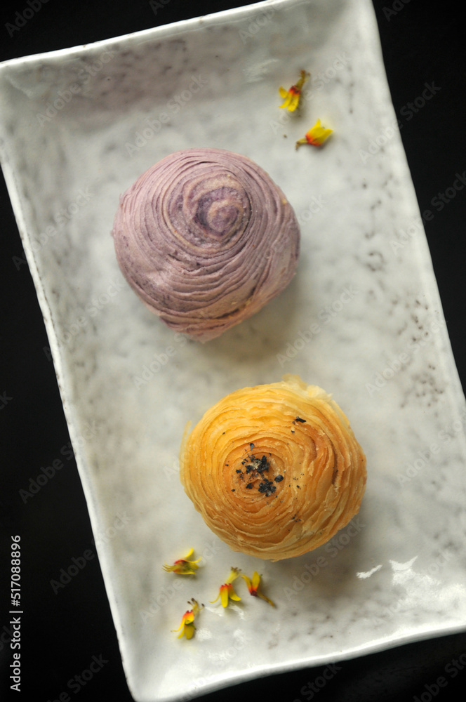 Fototapeta premium Chinese pastry or moon cake