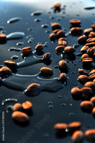 Coffee Beans in sunset