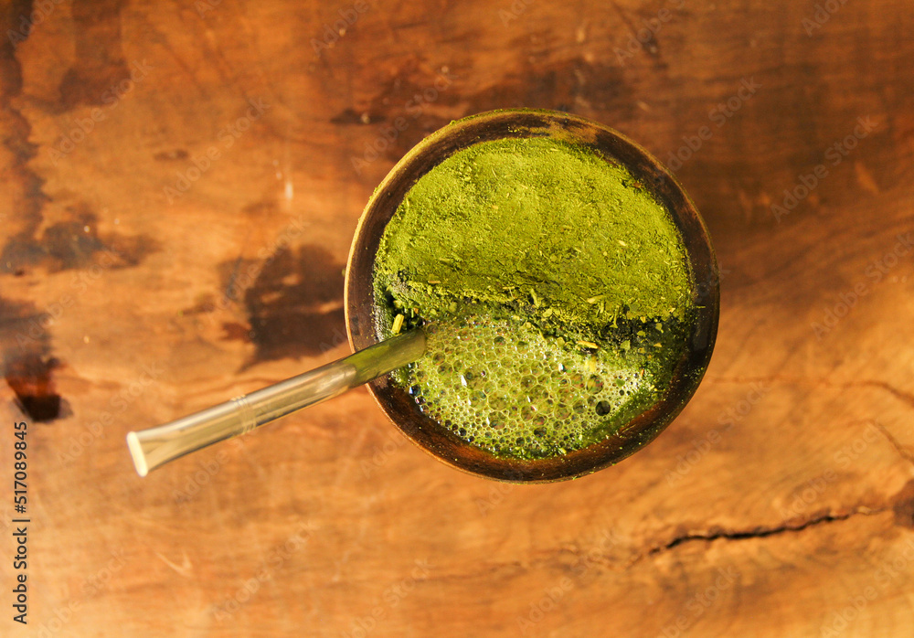 Chimarrão with yerba mate from the south of Brazil Chimarrão with yerba mate from the south of Brazil