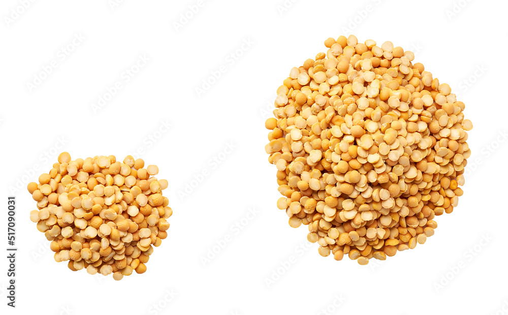 dried peas isolated on white background top view. Pile dried peas isolated on white background top view. dried peas isolated on white background top view. Pile dried peas isolated on white background top view.