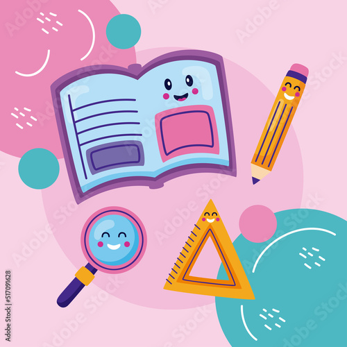 book and school supplies