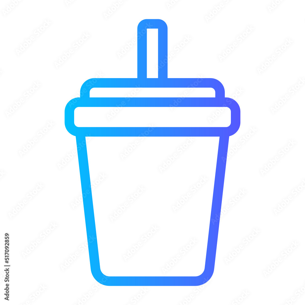 coke gradient icon coke gradient icon