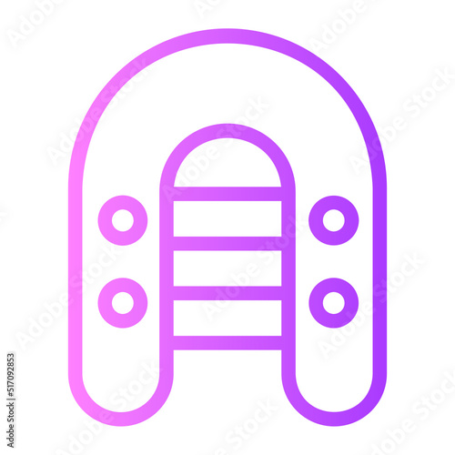 boat gradient icon