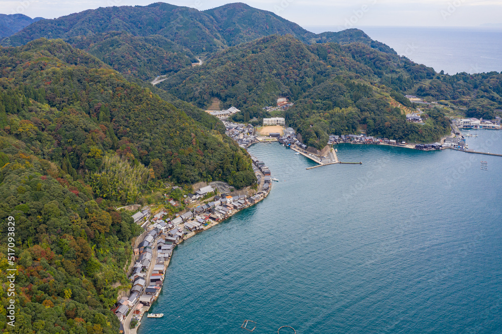 Kyoto Northern Coastline, Aerial View