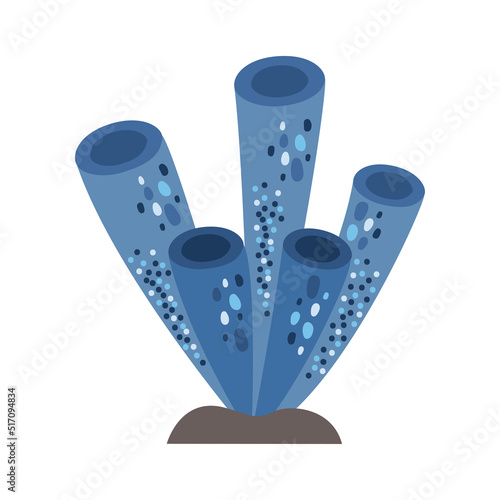blue seaweed plant