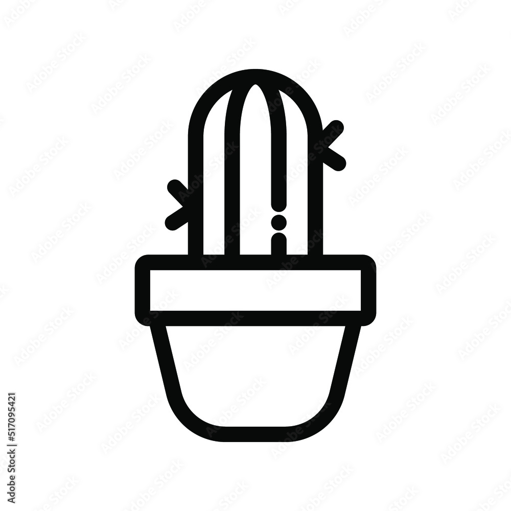 Illustration Vector Graphic of Plant Pot icon template Illustration Vector Graphic of Plant Pot icon template