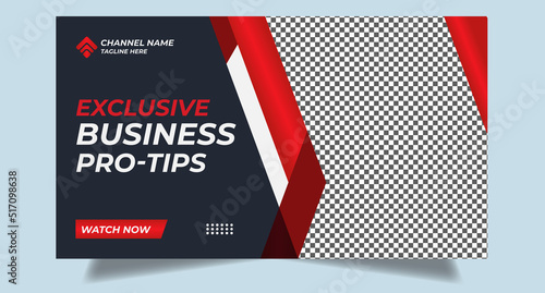 Fully editable youtube thumbnail design for any youtube videos customizable video thumbnail design video cover modern trendy new style thumbnail template for social media business gym fitness concept 