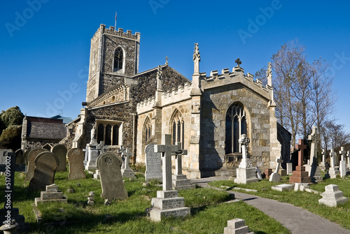 St.Nicholas church,Withernsea, East Yorkshire, UK