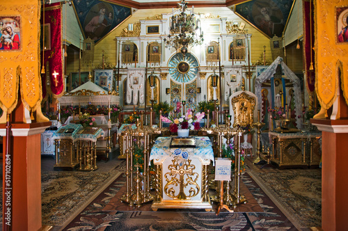 Orthodox church in Anusin, village in Siemiatycze County, Podlaskie Voivodeship.