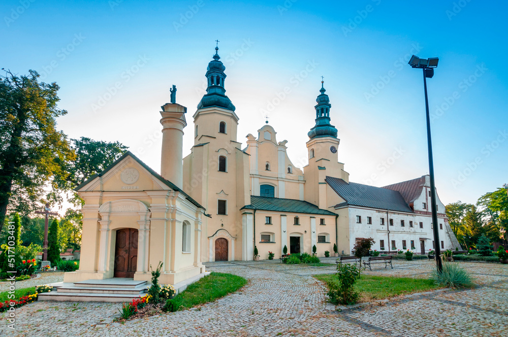 Naklejka premium Klasztor Ojców Bernardynów, Warta