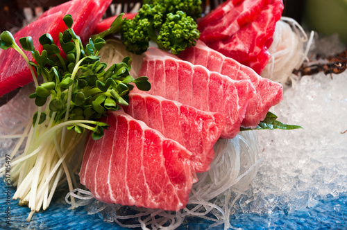 tuna sashimi