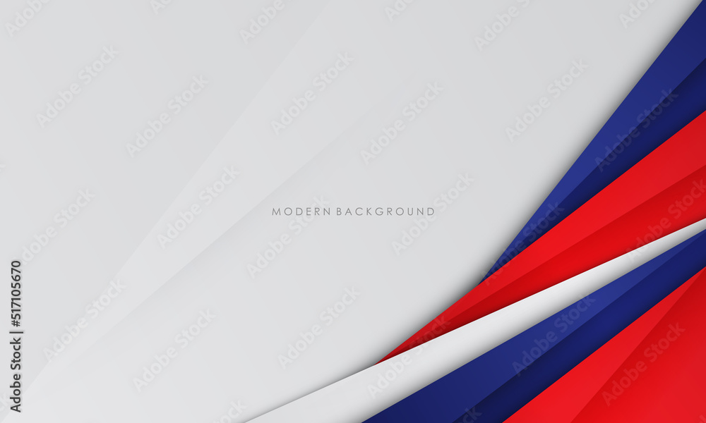 Modern abstract background blue and red with white colorful Modern abstract background blue and red with white colorful