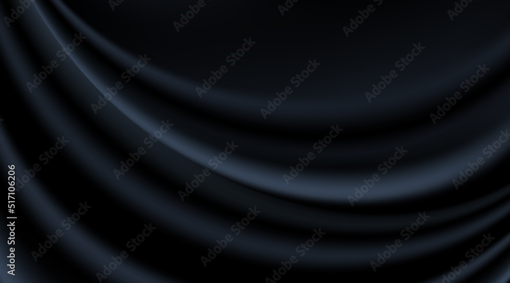 Black abstract background curve layer overlaps Black abstract background curve layer overlaps