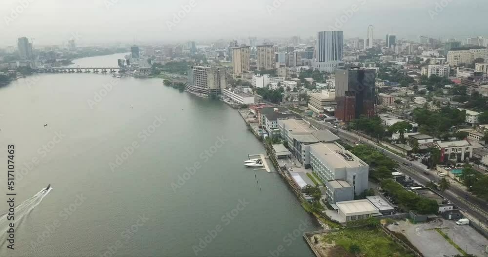 A beautiful Scenic view of Victoria Island in Lagos Nigeria A beautiful Scenic view of Victoria Island in Lagos Nigeria