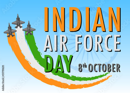 Indian Air Force Day Poster
