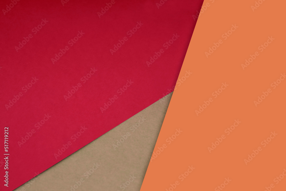 Dark and light, Plain and Textured Shades of orange red brown papers background lines intersecting to form a triangle shape Dark and light, Plain and Textured Shades of orange red brown papers background lines intersecting to form a triangle shape