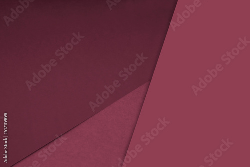 Dark and light, Plain and Textured Shades of bold red papers background lines intersecting to form a triangle shape