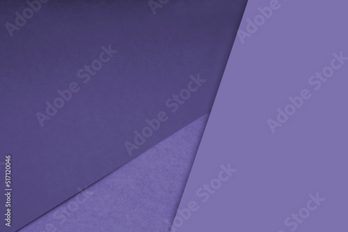 Dark and light, Plain and Textured Shades of purple papers background lines intersecting to form a triangle shape