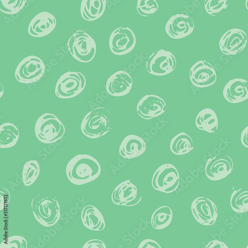 Vector Seamless Hand Drawn Scribble Pattern. Minimal Artistic Sketch Endless Print.