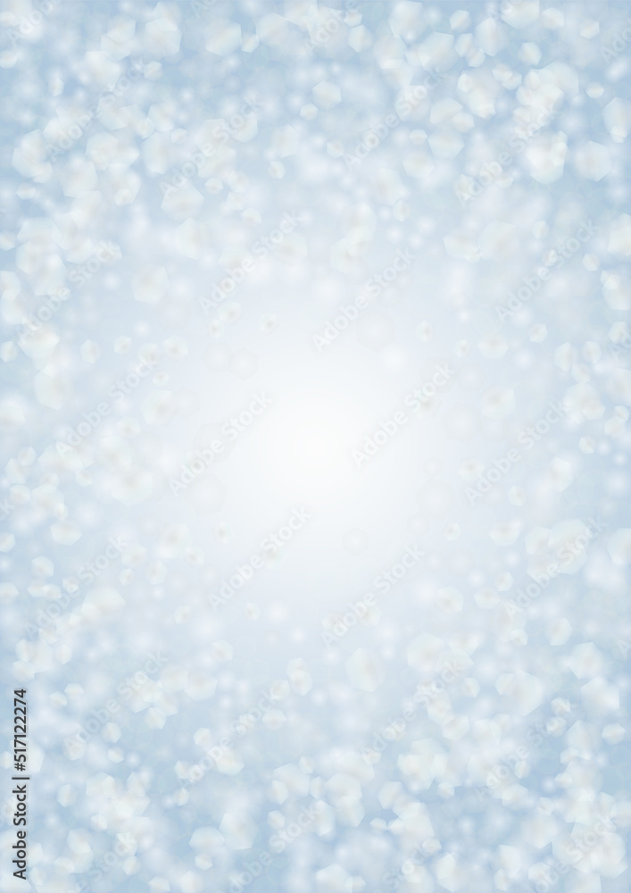 Vector Magical Glowing Background with Silver and Purple Falling Hexagon on Blue. Falling Snow. Glittery Confetti Frame. Christmas and New Year Design. Winter Sky with Bokeh Snowfall. Vector Magical Glowing Background with Silver and Purple Falling Hexagon on Blue. Falling Snow. Glittery Confetti Frame. Christmas and New Year Design. Winter Sky with Bokeh Snowfall.