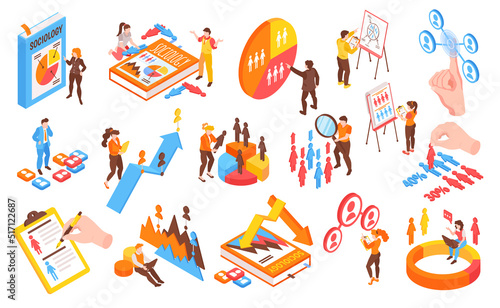 Isometric Sociology Set