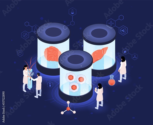 Isometric Genetic Engineering Concept
