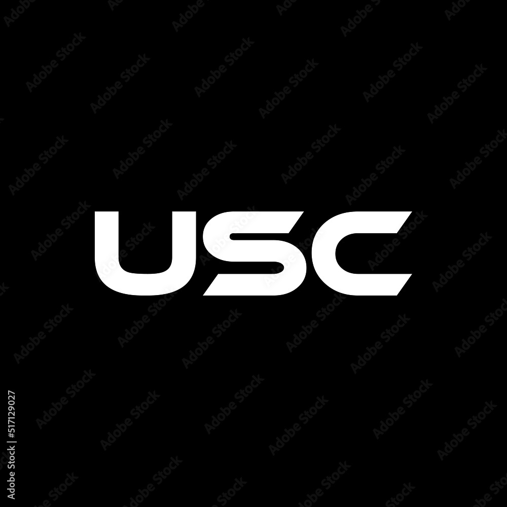 USC letter logo design with black background in illustrator, vector logo modern alphabet font overlap style. calligraphy designs for logo, Poster, Invitation, etc. USC letter logo design with black background in illustrator, vector logo modern alphabet font overlap style. calligraphy designs for logo, Poster, Invitation, etc.