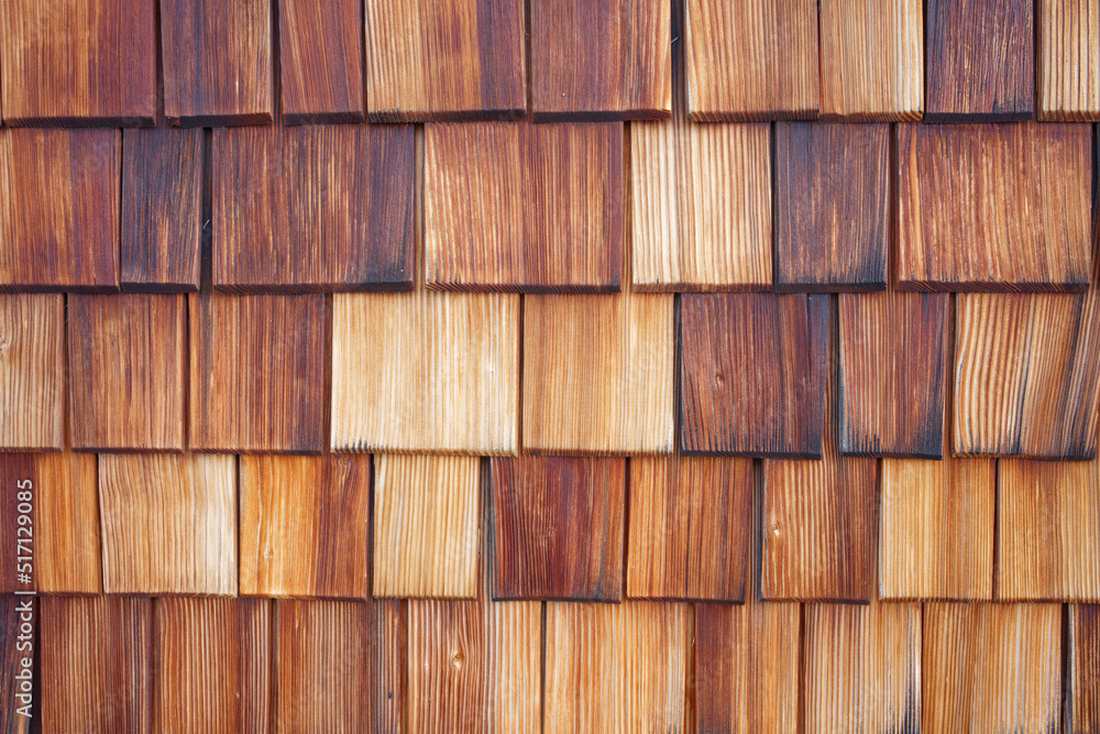 Wooden shingles, Copy space for your design. Web banner. Wooden shingles, Copy space for your design. Web banner.