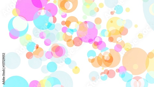 colorful pattern with circles