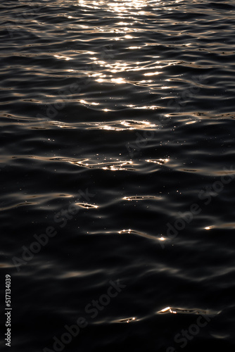 ripples on the water