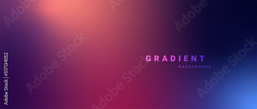 Abstract gradient background with grainy texture