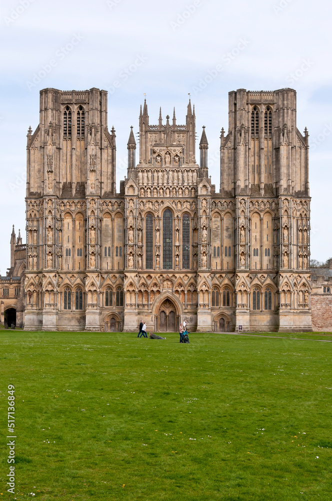 Wells Cathedral, City of Wells, Somerset, England