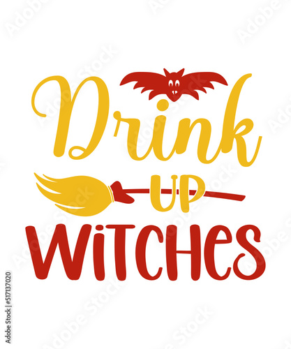 Halloween t shirt, mug design