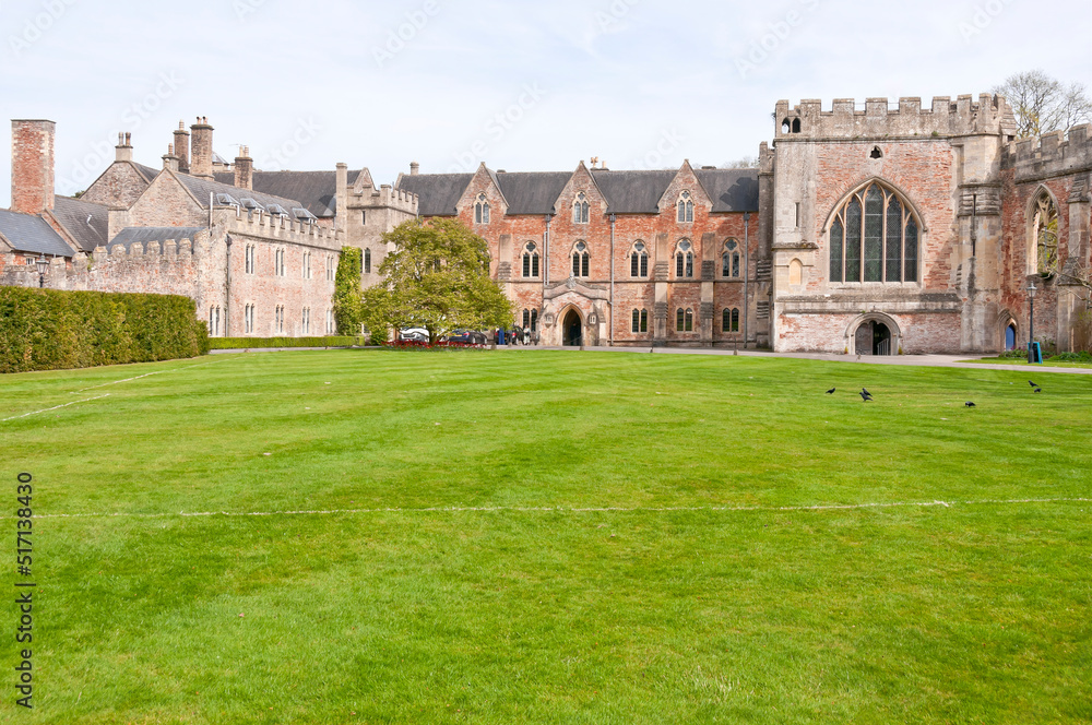 Bishop's Palace, City of Wells, Somerset, England