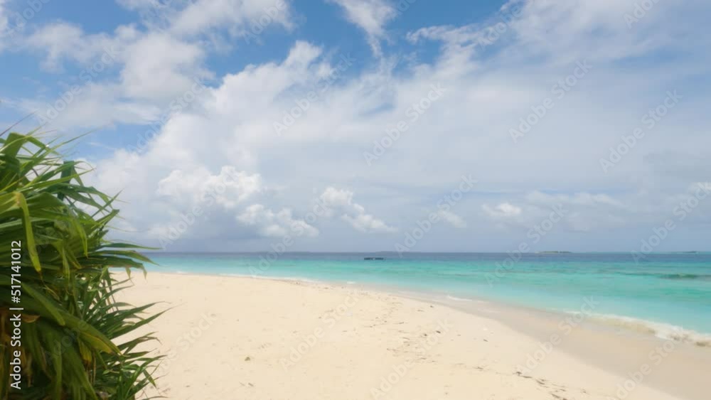 Tropical Beach Cloudy Day Timelapse Tropical Beach Cloudy Day Timelapse
