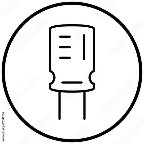 Capacitor Icon Style