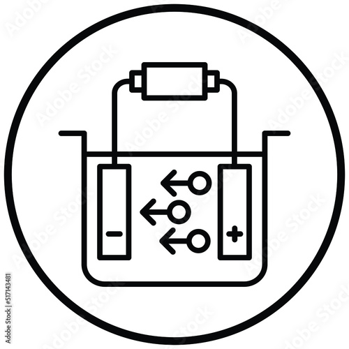 Electrolysis Icon Style