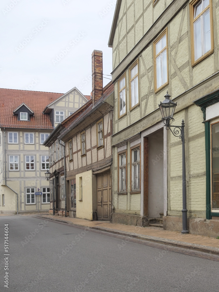 Salzwedel - in der historischen Altstadt, Sachsen-Anhalt, Deutschland, Europa