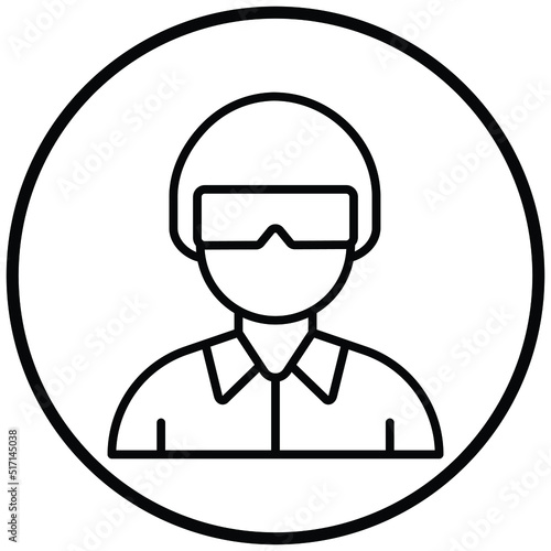 Male Player Icon Style