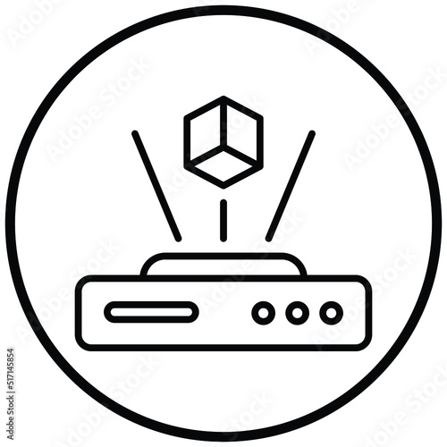 Hologram Icon Style