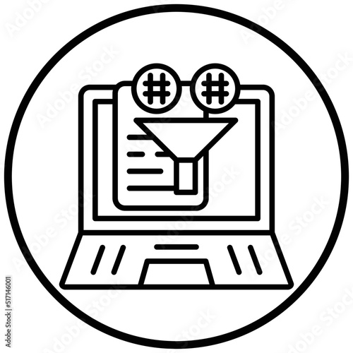 Content Curation Icon Style