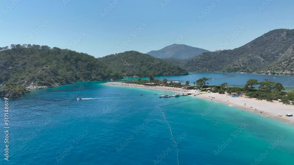 Oludeniz aerial view with drone 2022. Beach. Holiday. Turkey. Fethiye Oludeniz aerial view with drone 2022. Beach. Holiday. Turkey. Fethiye