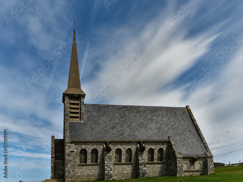 Frankreich - Normandie - Étretat - Kapelle Notre-Dame de la Garde